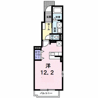 エクセラン・メゾンＢ 101【管理NO：1-013763602-01010】 ★家具家電は申し込み後に搬入します★ ★2026年11月中旬入居可能★の外観画像