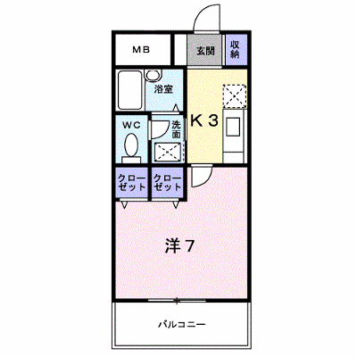 アクロス 202【管理NO：1-007886701-02020】 ★家具家電は申し込み後に搬入します★ ★2026年11月中旬入居可能★の外観画像