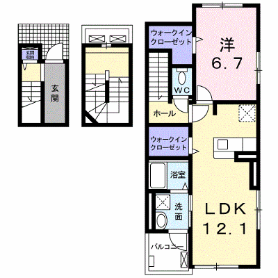 フィーゴ　菜根 301【管理NO：1-025929301-03010】 ★家具家電は申し込み後に搬入します★ ★2026年11月中旬入居可能★の外観画像