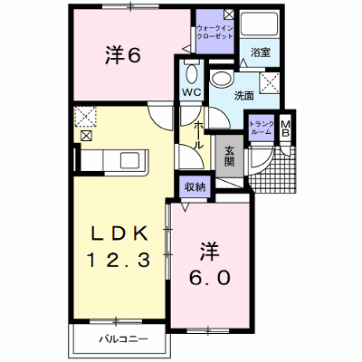 フーレビラ 203【管理NO：1-017557201-02030】 ★家具家電は申し込み後に搬入します★ ★2026年12月中旬入居可能★の外観画像
