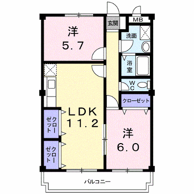 サンシティ小木田 102【管理NO：1-099086001-01020】 ★家具家電は申し込み後に搬入します★ ★2026年11月中旬入居可能★の外観画像