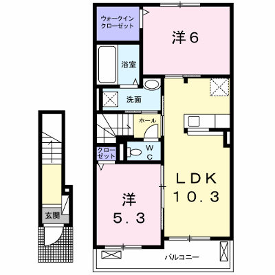 エレガント　ガーデン　Ⅰ 203【管理NO：1-026132701-02030】 ★家具家電は申し込み後に搬入します★ ★2026年11月中旬入居可能★の外観画像