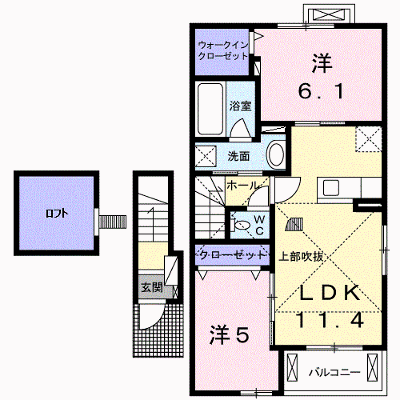 ウーノ 204【管理NO：1-021494501-02040】 ★家具家電は申し込み後に搬入します★ ★2026年11月中旬入居可能★の外観画像