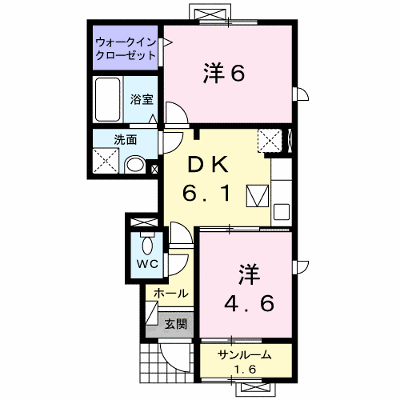 ヒルズ　キザキ　Ｅ 104【管理NO：1-017482201-01040】 ★家具家電は申し込み後に搬入します★ ★2026年11月中旬入居可能★の外観画像
