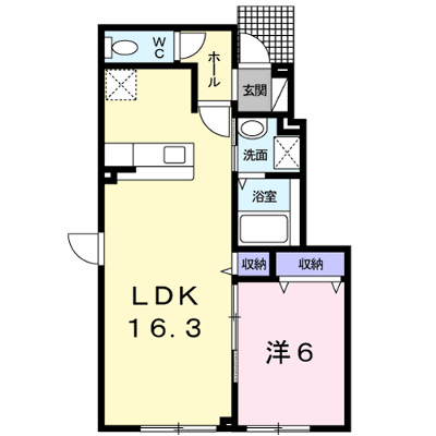 ＰＡＣＩＦＩＣＯ汐見Ａ 104【管理NO：1-020611101-01040】 ★家具家電は申し込み後に搬入します★ ★2026年11月中旬入居可能★の外観画像