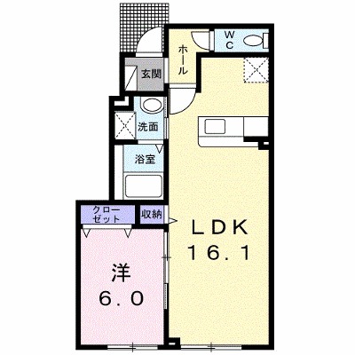 エクレールⅤ 101【管理NO：1-018862401-01010】 ★家具家電は申し込み後に搬入します★ ★2026年12月下旬入居可能★の外観画像
