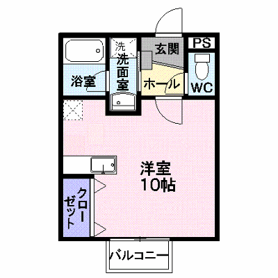ピュア・ホシナ 121【管理NO：1-011579601-02010】 ★家具家電は申し込み後に搬入します★ ★2026年11月上旬入居可能★の外観画像