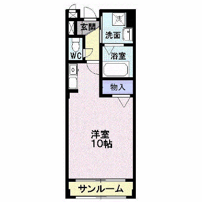 メルベーユ 201【管理NO：1-011791301-02010】 ★家具家電は申し込み後に搬入します★ ★2026年10月下旬入居可能★の外観画像