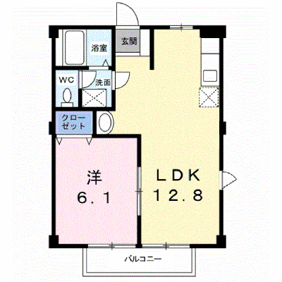 大喜多ハイツ 101【管理NO：1-006375701-01010】 ★家具家電は申し込み後に搬入します★ ★2026年11月上旬入居可能★の外観画像