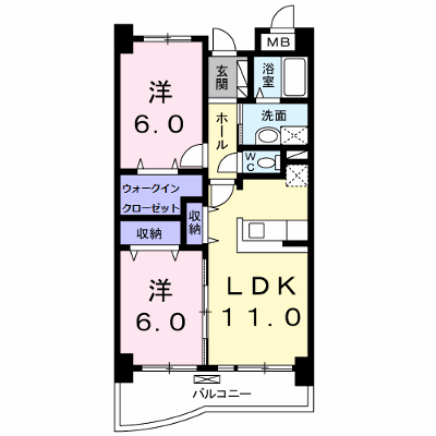 クラージュ　ドゥー 302【管理NO：1-012827901-03020】 ★家具家電は申し込み後に搬入します★ ★2026年11月中旬入居可能★の外観画像