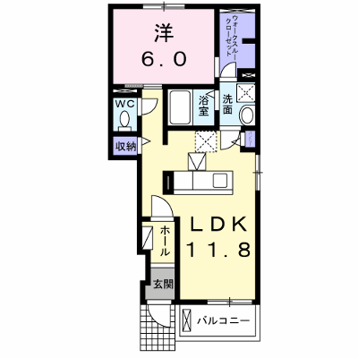 ベル・ソレイユ 103【管理NO：1-024778601-01030】 ★家具家電は申し込み後に搬入します★ ★2026年11月中旬入居可能★の外観画像