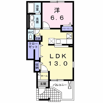 アルバ１ 102【管理NO：1-014624301-01020】 ★家具家電は申し込み後に搬入します★ ★2026年11月下旬入居可能★の外観画像
