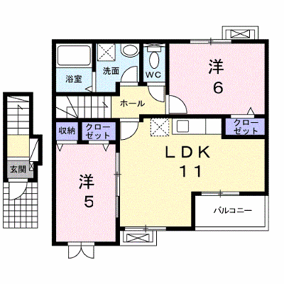 グランバレーⅡ 202【管理NO：1-017940501-02020】 ★家具家電は申し込み後に搬入します★ ★2026年10月下旬入居可能★の外観画像