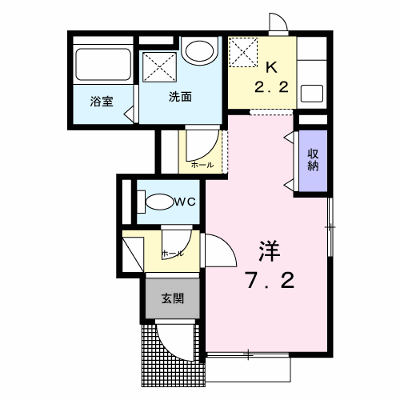 ローツェ松葉 106【管理NO：1-099333601-01050】 ★家具家電は申し込み後に搬入します★ ★2026年10月中旬入居可能★の外観画像