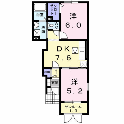 ストリートヴィレッジＢ 103【管理NO：1-015888902-01030】 ★家具家電は申し込み後に搬入します★ ★2026年10月中旬入居可能★の外観画像