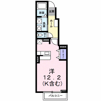 メゾンリヴェール 102【管理NO：1-015267201-01020】 ★家具家電は申し込み後に搬入します★ ★2026年12月中旬入居可能★の外観画像