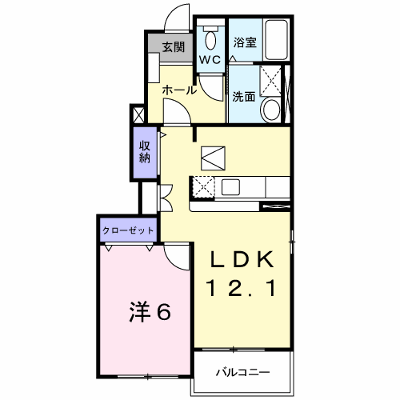 フリーデ　Ｂ 101【管理NO：1-013629502-01010】 ★家具家電は申し込み後に搬入します★ ★2026年11月中旬入居可能★の外観画像