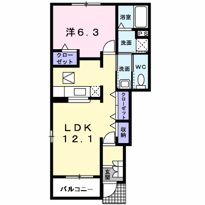 サンリット　ヒル　Ⅰ 101【管理NO：1-014158801-01010】 ★家具家電は申し込み後に搬入します★ ★2026年10月下旬入居可能★の外観画像