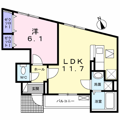 グリーンエミモ 103【管理NO：1-026359001-01030】 ★家具家電は申し込み後に搬入します★ ★2026年10月中旬入居可能★の外観画像