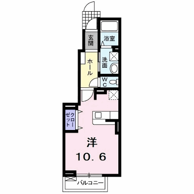 ユリエール・スマイル 102【管理NO：1-016050501-01020】 ★家具家電は申し込み後に搬入します★ ★2026年11月下旬入居可能★の外観画像