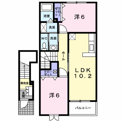 サンリット　ヒルⅠ 204【管理NO：1-013674801-02040】 ★家具家電は申し込み後に搬入します★ ★2026年10月中旬入居可能★の外観画像
