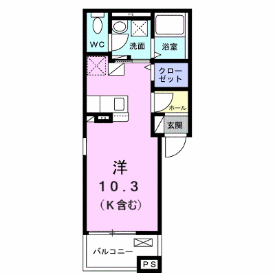 カルムコート向ヶ丘 201【管理NO：1-028457101-02010】 ★家具家電は申し込み後に搬入します★ ★2026年12月上旬入居可能★の外観画像