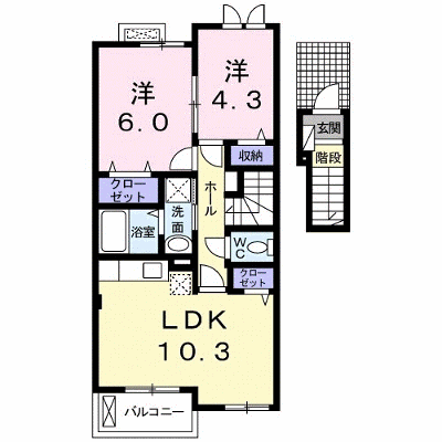 セフィオ 202【管理NO：1-023464701-02020】 ★家具家電は申し込み後に搬入します★ ★2026年10月中旬入居可能★の外観画像