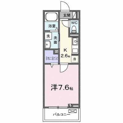 ブリュージュ　テラス 203【管理NO：1-028606501-02030】 ★家具家電は申し込み後に搬入します★ ★2026年12月下旬入居可能★の外観画像