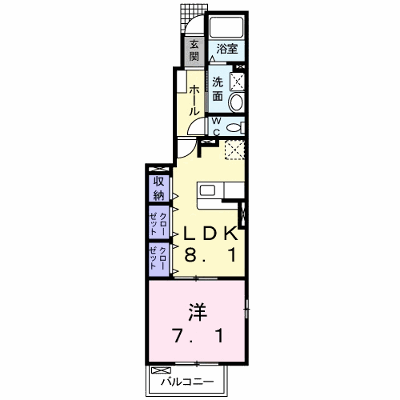 アルドール・Ｋ 101【管理NO：1-014912001-01010】 ★家具家電は申し込み後に搬入します★ ★2026年11月中旬入居可能★の外観画像