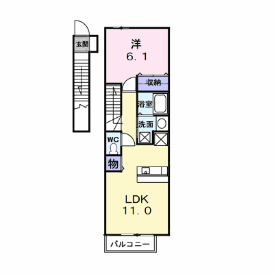 相見一番館 202【管理NO：1-013856701-02020】 ★家具家電は申し込み後に搬入します★ ★2026年10月中旬入居可能★の外観画像