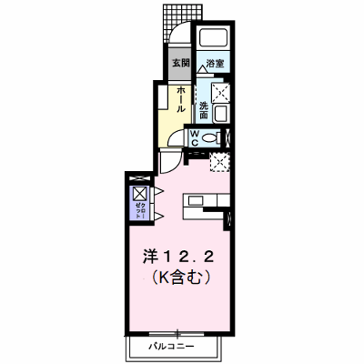 シャンｄｅプアロＡ 101【管理NO：1-014571501-01010】 ★家具家電は申し込み後に搬入します★ ★2026年11月中旬入居可能★の外観画像