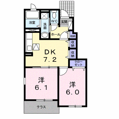 フリ－デ・佐橋 103【管理NO：1-016757601-01030】 ★家具家電は申し込み後に搬入します★ ★2026年11月中旬入居可能★の外観画像