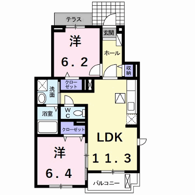 サン　フェリーチェ 101【管理NO：1-018166901-01010】 ★家具家電は申し込み後に搬入します★ ★2026年11月中旬入居可能★の外観画像