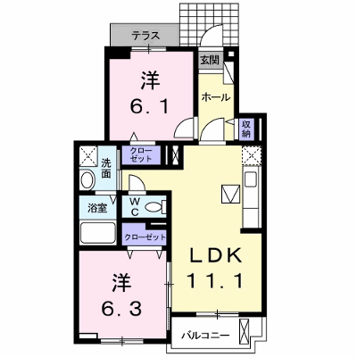 サン　フェリーチェ 103【管理NO：1-018166901-01030】 ★家具家電は申し込み後に搬入します★ ★2026年10月下旬入居可能★の外観画像