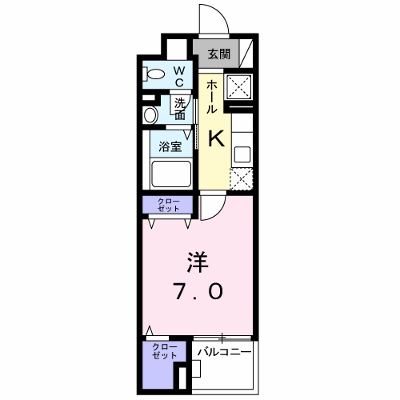 グランツ堀田 303【管理NO：1-022558801-03030】 ★家具家電は申し込み後に搬入します★ ★2026年11月中旬入居可能★の外観画像