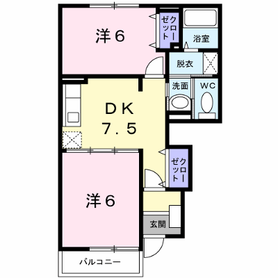 メゾン中の池 102【管理NO：1-013614301-01020】 ★家具家電は申し込み後に搬入します★ ★2026年11月中旬入居可能★の外観画像
