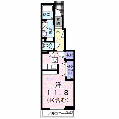 スクエア下之宮Ⅱ 103【管理NO：1-023217802-01030】 ★家具家電は申し込み後に搬入します★ ★2026年11月中旬入居可能★の外観画像