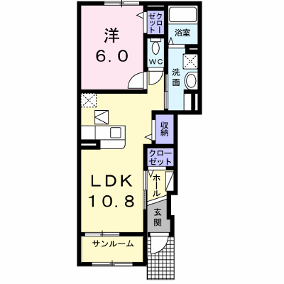 プリマール 102【管理NO：1-021368301-01020】 ★家具家電は申し込み後に搬入します★ ★2026年11月上旬入居可能★の外観画像