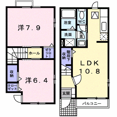 カーサ・デル・ソ－レ 102【管理NO：1-017807401-01020】 ★家具家電は申し込み後に搬入します★ ★2026年10月中旬入居可能★の外観画像
