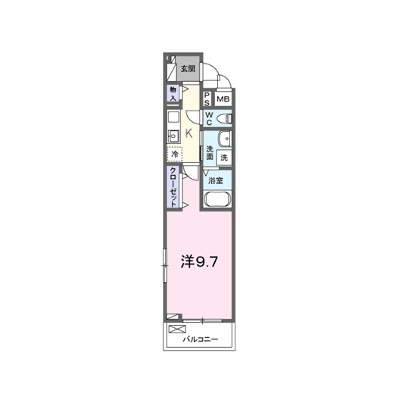 クレール・アイ 204【管理NO：1-028819901-02040】 ★家具家電は申し込み後に搬入します★ ★2027年04月上旬入居可能★の外観画像