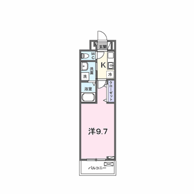 クレール・アイ 203【管理NO：1-028819901-02030】 ★家具家電は申し込み後に搬入します★ ★2027年04月上旬入居可能★の外観画像