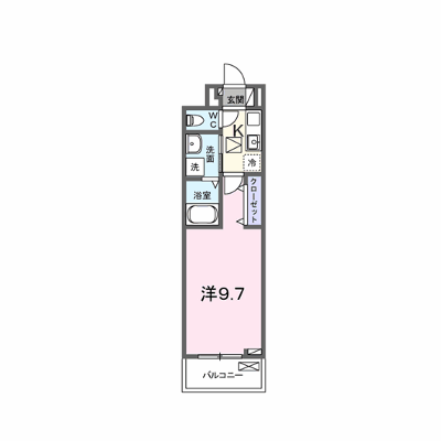 クレール・アイ 103【管理NO：1-028819901-01030】 ★家具家電は申し込み後に搬入します★ ★2027年04月上旬入居可能★の外観画像