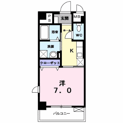 フォルシュ・Ｋ 205【管理NO：1-015268601-02040】 ★家具家電は申し込み後に搬入します★ ★2026年11月中旬入居可能★の外観画像