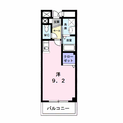 プリマヴェーラ 303【管理NO：1-012541201-03030】 ★家具家電は申し込み後に搬入します★ ★2026年10月上旬入居可能★の外観画像