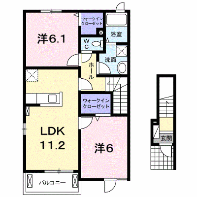 セブンハイツ南Ⅱ 201【管理NO：1-019537702-02010】 ★家具家電は申し込み後に搬入します★ ★2026年10月上旬入居可能★の外観画像