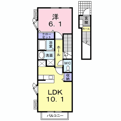 ハーベスト　スクエア壱番館 204【管理NO：1-014025501-02040】 ★家具家電は申し込み後に搬入します★の外観画像