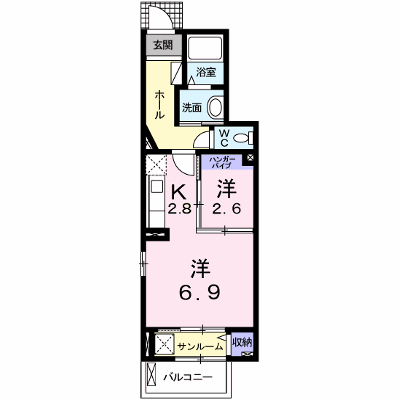 ノアＢ 104【管理NO：1-018830202-01040】 ★家具家電は申し込み後に搬入します★ ★2026年11月中旬入居可能★の外観画像