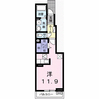 メゾン　ロングフィールド 103【管理NO：1-018543601-01030】 ★家具家電は申し込み後に搬入します★ ★2026年11月中旬入居可能★の外観画像