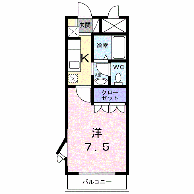Ｍ．ブロッサム 105【管理NO：1-099236001-01040】 ★家具家電は申し込み後に搬入します★ ★2026年11月中旬入居可能★の外観画像