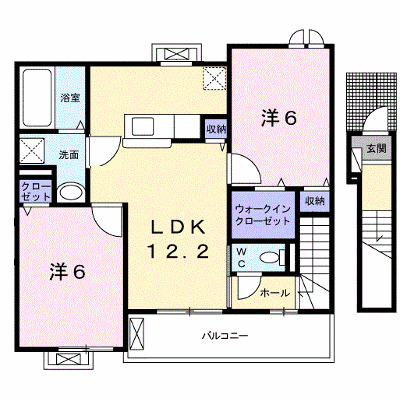 メゾンド　サン　ミシェル 202【管理NO：1-026355801-02020】 ★家具家電は申し込み後に搬入します★ ★2026年11月上旬入居可能★の外観画像